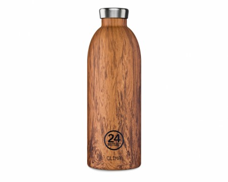 Termoflaske 850 ml, Sequoia Wood 24Bottles