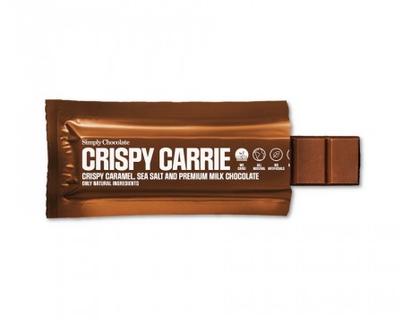 Crispy Carrie, glutenfri sjokoladebar (40g)
