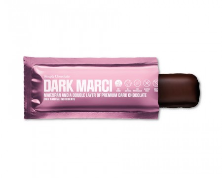 Dark Marci, glutenfri, laktosefri, sjokoladebar (40g)