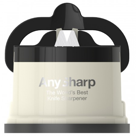 Knivsliper Anysharp plastikk krem