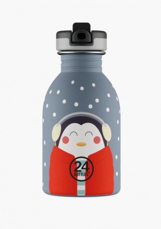 Drikkeflaske 250 ml, Happy Penguin 24Bottles