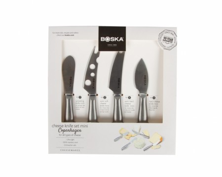 Ostekniver, små, 4pk i gaveeske