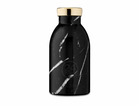 Termoflaske 330 ml, Black Marble 24Bottles